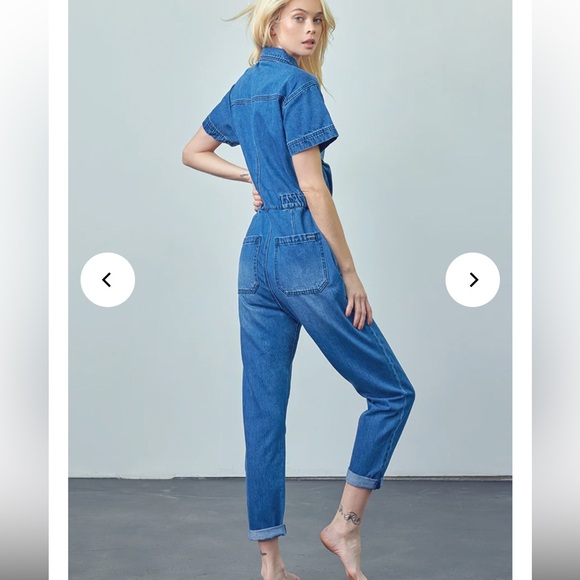 Free people Marci Coverall (light denim ) - Picture 8 of 12